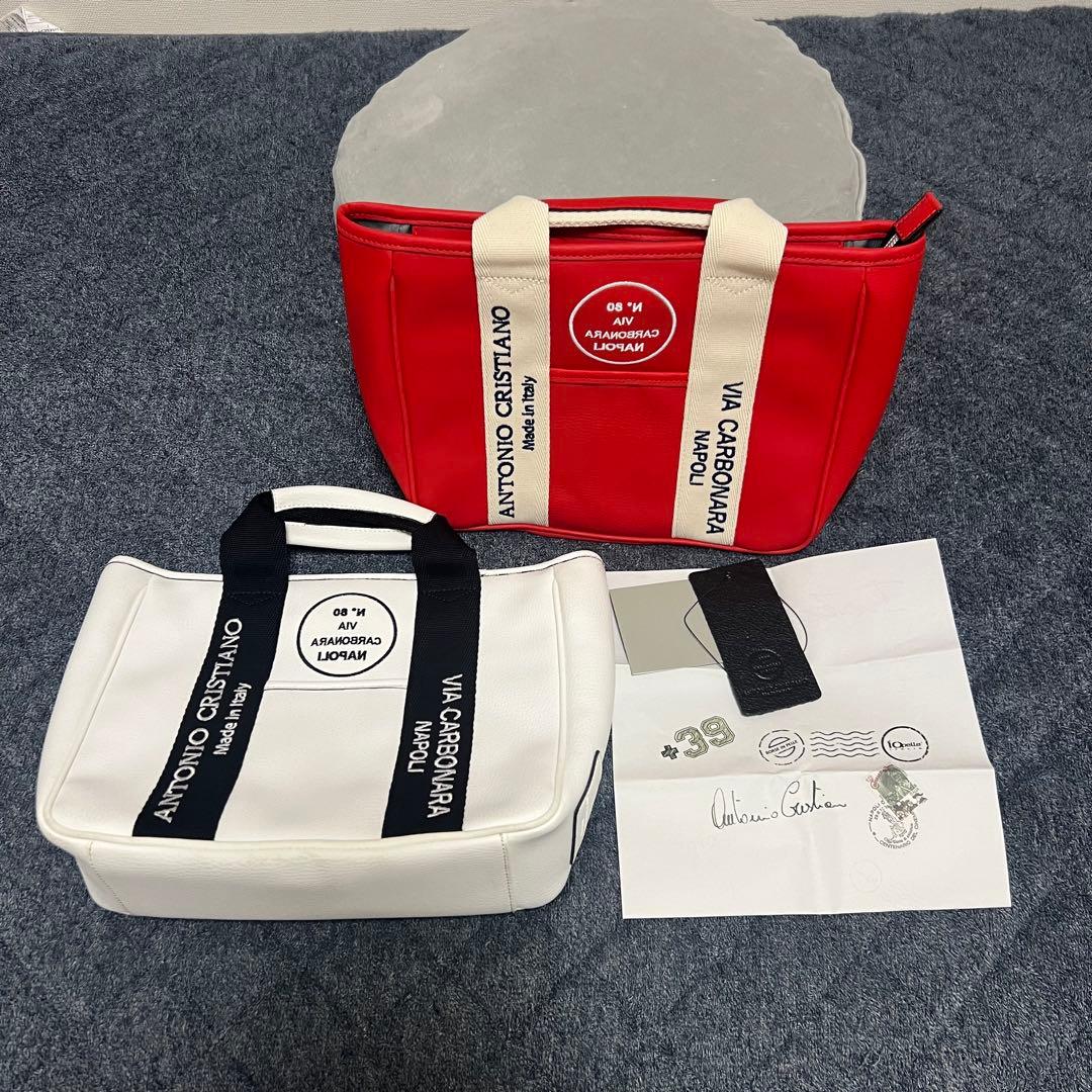 ◆新品未使用　アントニオ クリスティアーノ　ゴルフ　カートバッグ　2個セット