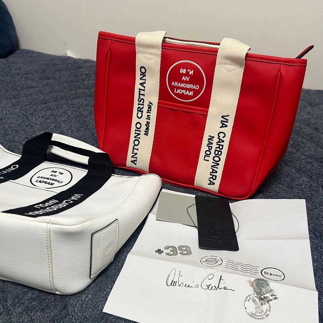 ◆新品未使用　アントニオ クリスティアーノ　ゴルフ　カートバッグ　2個セット