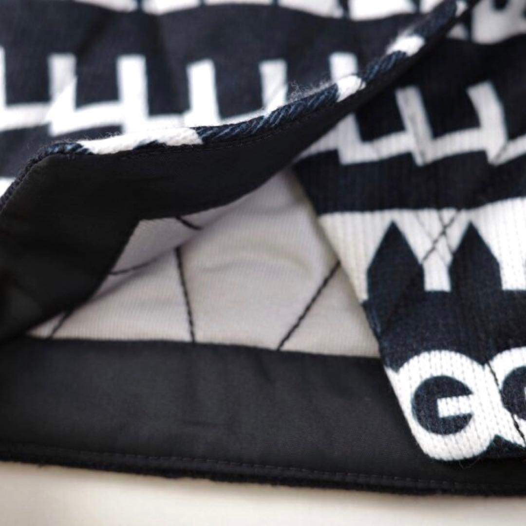 【PEARLY GATES】秋冬 キルティング ボア ストレッチスカート・0番S