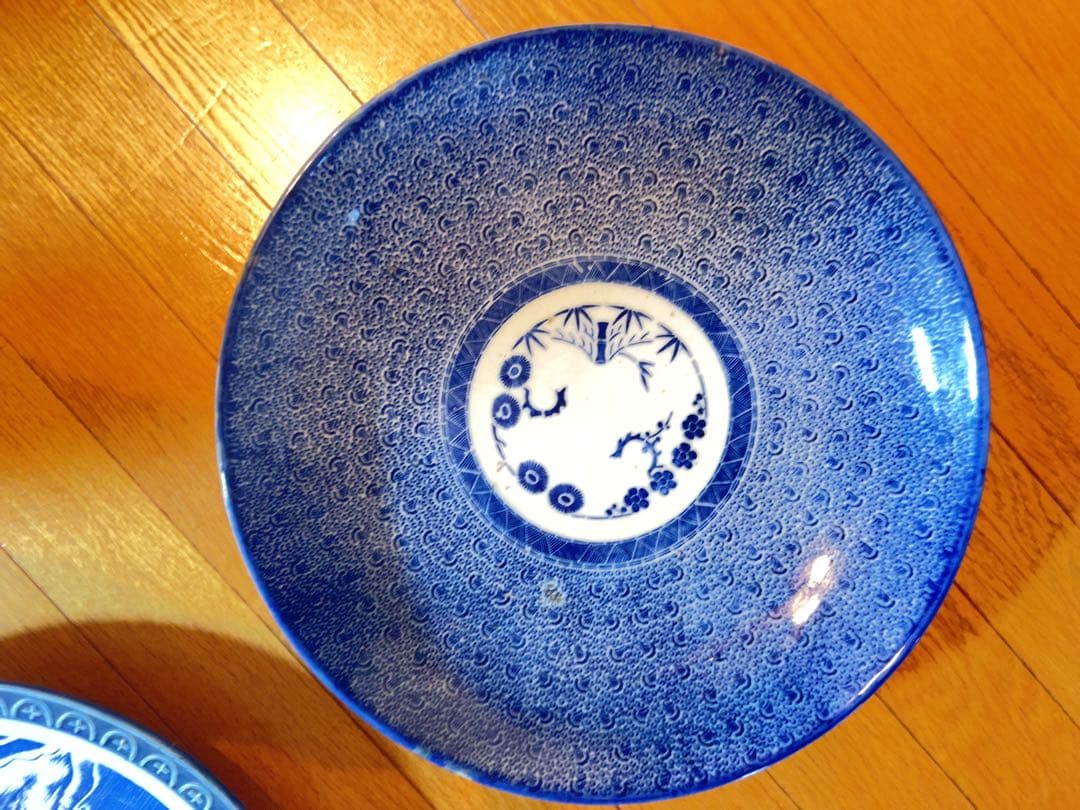 大絵皿　明治時代以前　骨董品