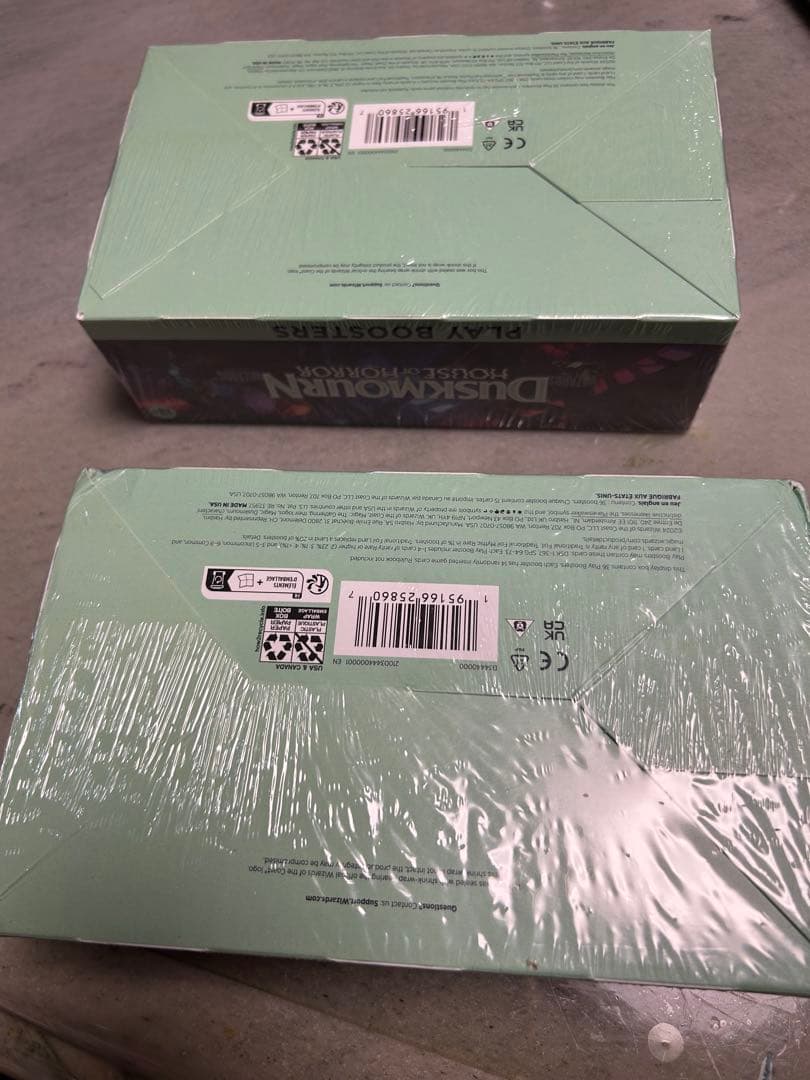 【新品シュリ付】 ダスクモーン 戦慄の館 プレイブースター 英語 2box