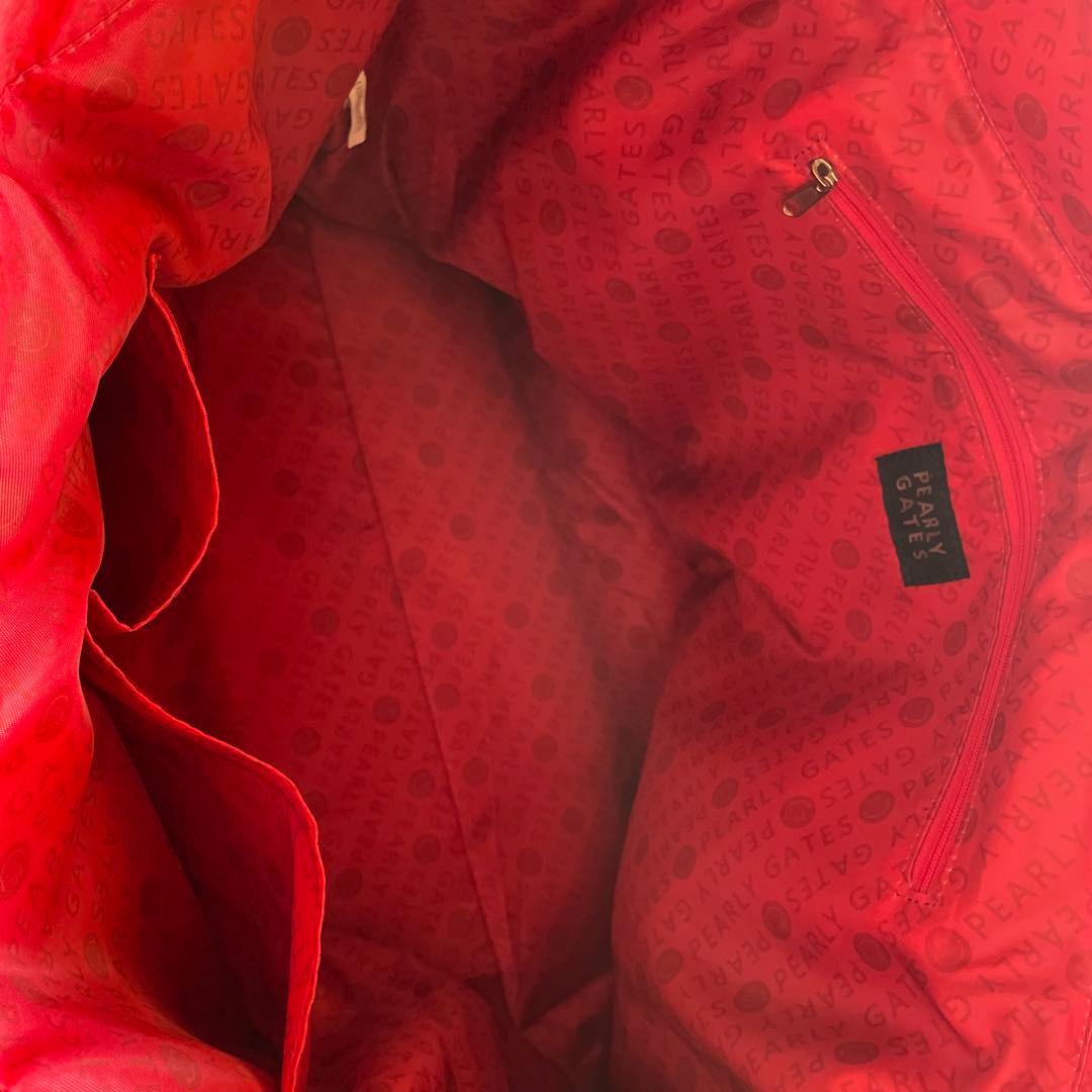 PEARLY GATES ゴルフロッカーバッグ ネイビー/レッド