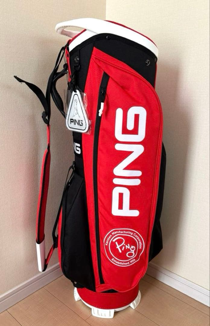 最終値下げ❕【超美品】PINGピン サスティナブル キャディバッグCB-P225