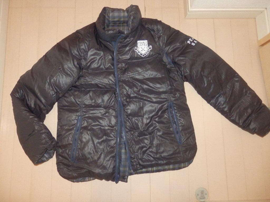 パーリーゲイツ★人気 暖か４WAYリバーシブルダウンジャケット★サイズ4 M