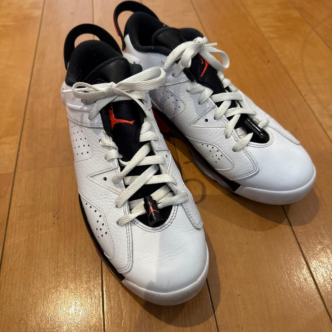 Jordan 6ゴルフシューズ ホワイト/ブラック/レッド