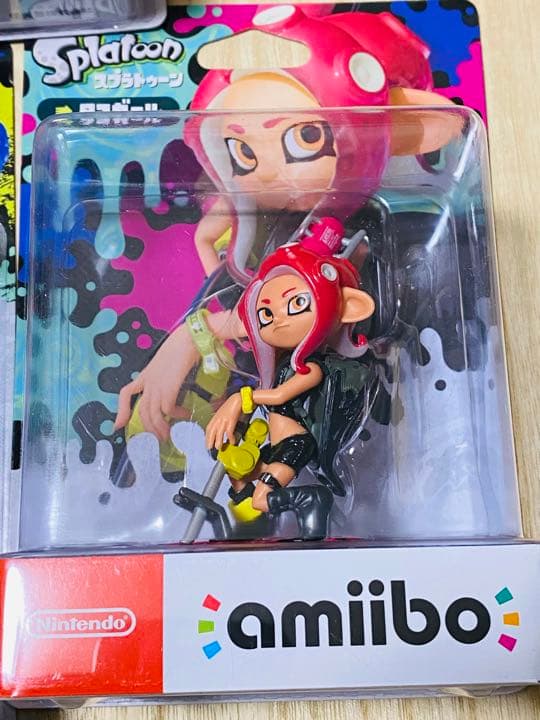 スプラトゥーン　amiibo アミーボ　switch フィギュア