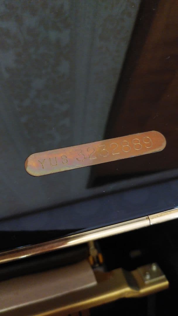 PKK　YAMAHA アップライトピアノ 黒 YUS 3232889