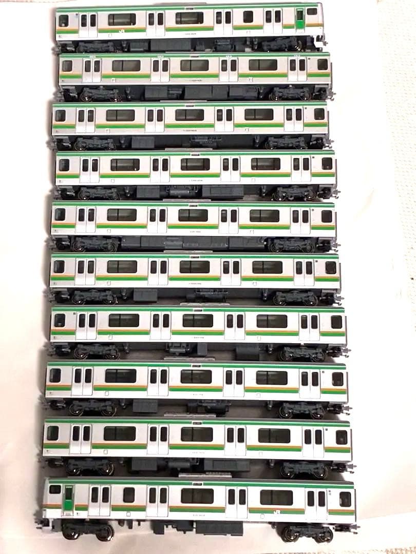 E231系　10両　kato ライト点灯動力動作確認済