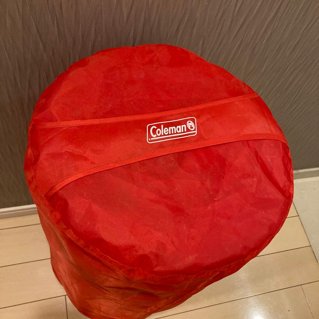 未使用　直営店限定　コールマン　インフレーターマットダブル 赤