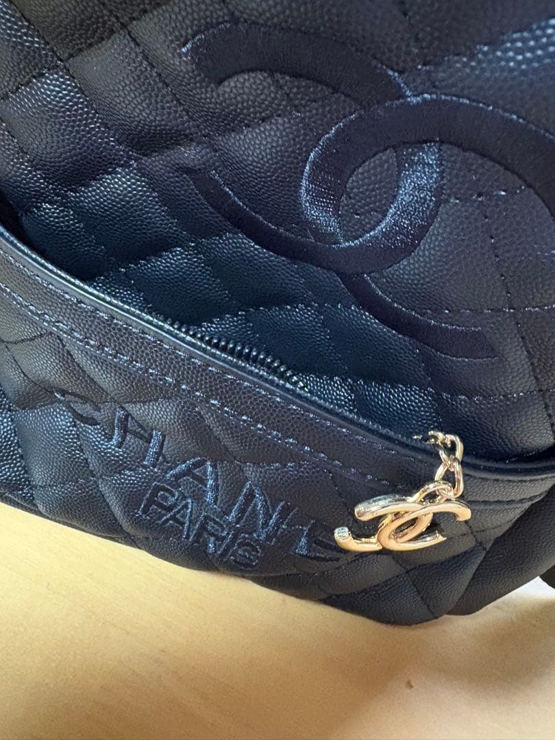 CHANEL シャネル リュック バッグ パック 黒色ノベルティ