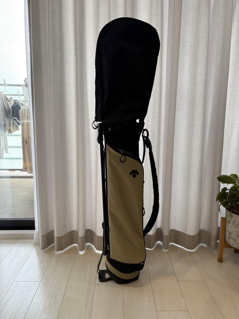 デサントキャディバッグDQBVJJ05 軽量 コンパクト スタンド