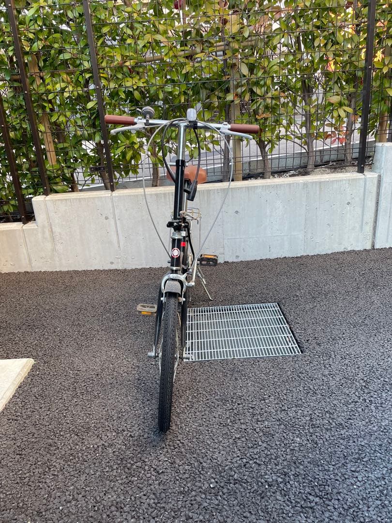 折りたたみ自転車 ブラック 小径タイヤ