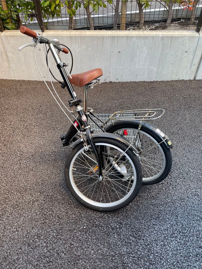 折りたたみ自転車 ブラック 小径タイヤ