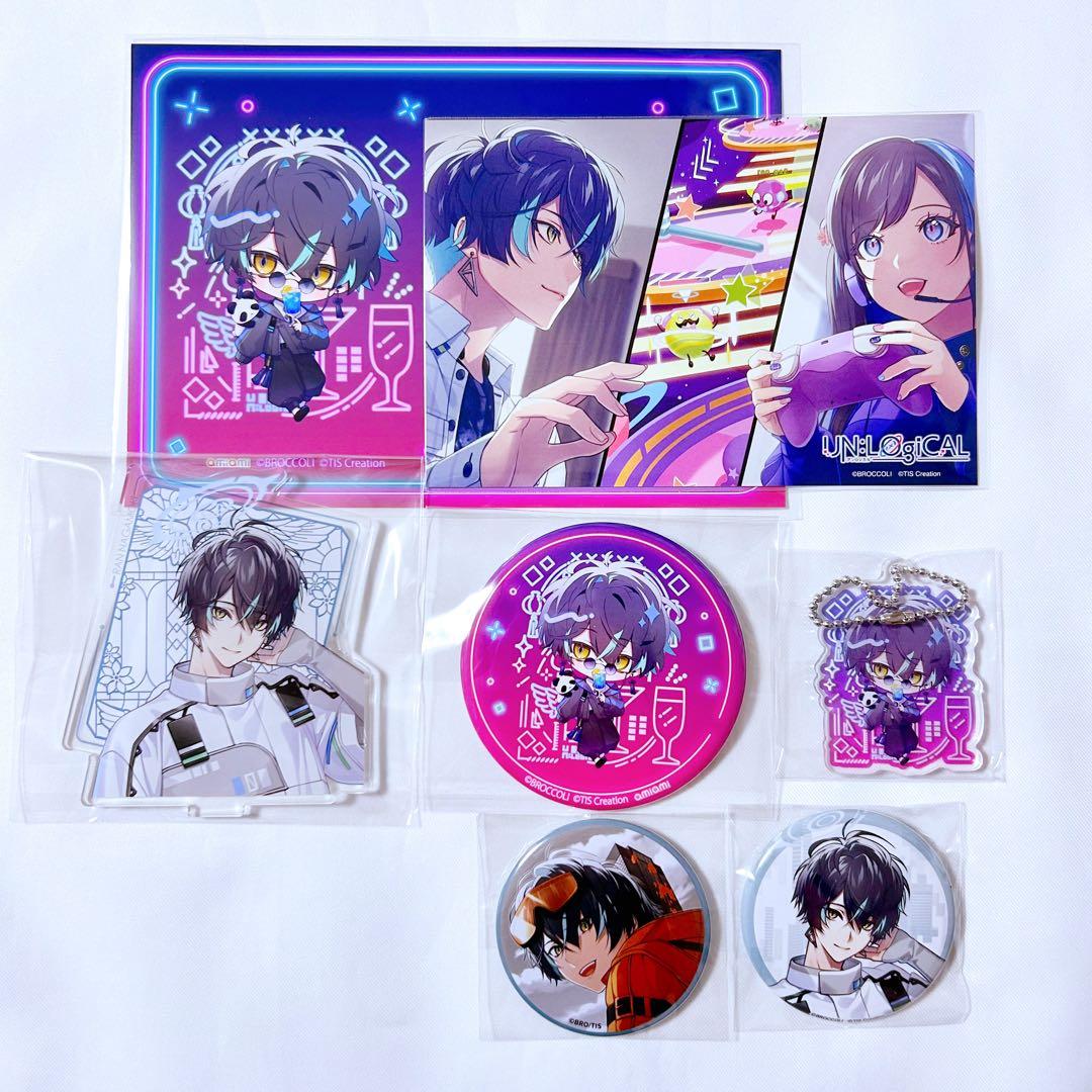 UN:LOGICAL アンロジカル 永守藍 特典 7点セット 缶バッジ アクスタ