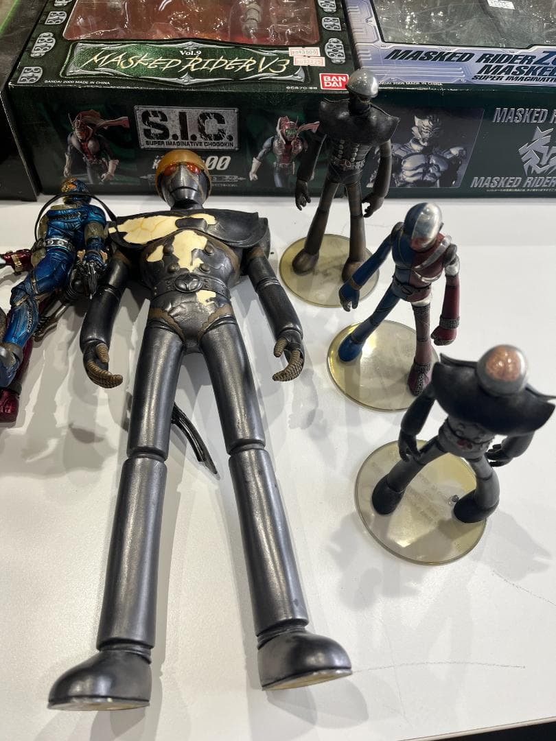 キカイダー　ハカイダー　など　フィギュア　セット