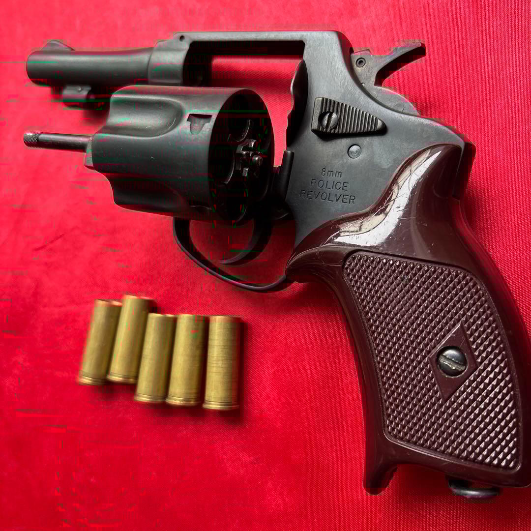 マルシン　ポリスリボルバー　ブルーイング　ジャンク　ニューナンブM60 日本警察