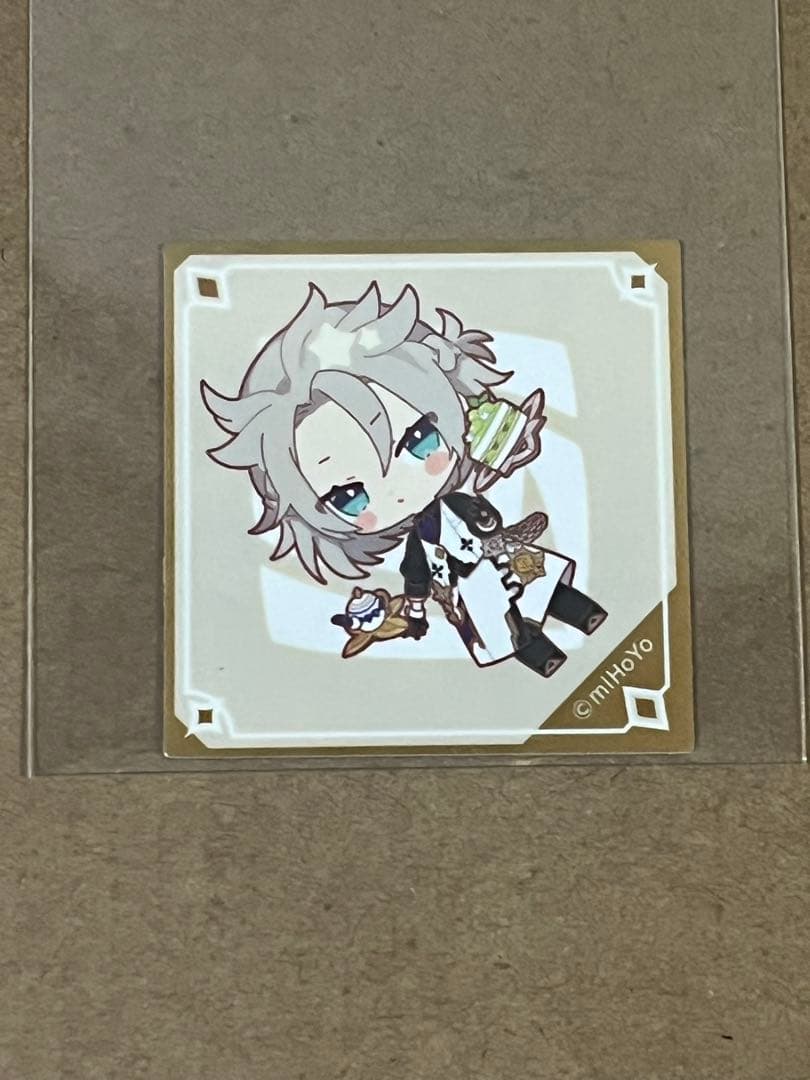 原神　スイパラコラボ【アルベド】アクスタ&コースター&缶バッジ等6種セット