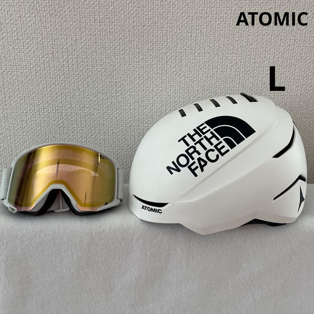 ATOMIC SAVOR AN5005692 スキーヘルメットL・ゴーグル 白