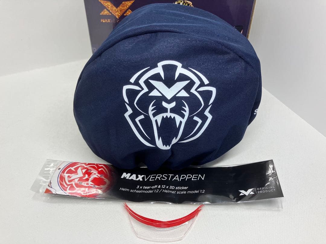 ★1/2 ヘルメット★M.フェルスタッペン★2023 F1ワールドチャンピオン★