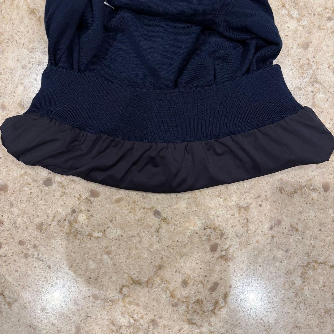 BEAMS GOLF エアシャット 裏付き スフィダンテ 防風 ニット