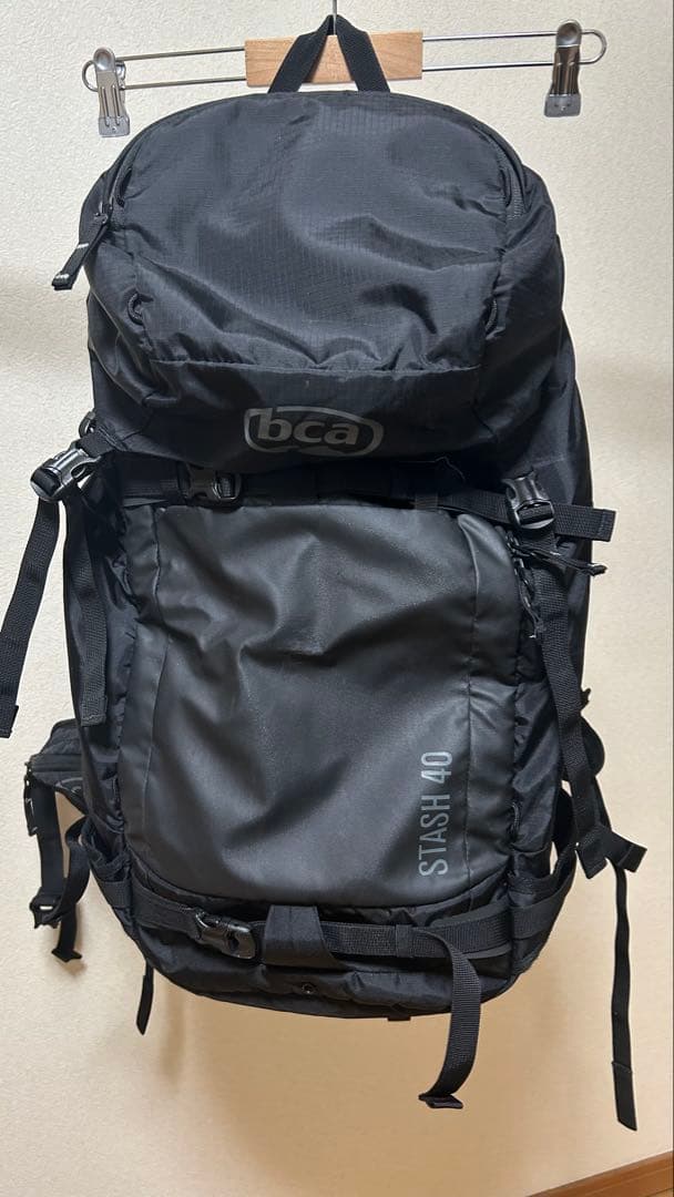 BCA STASH 40 ブラックバックパック