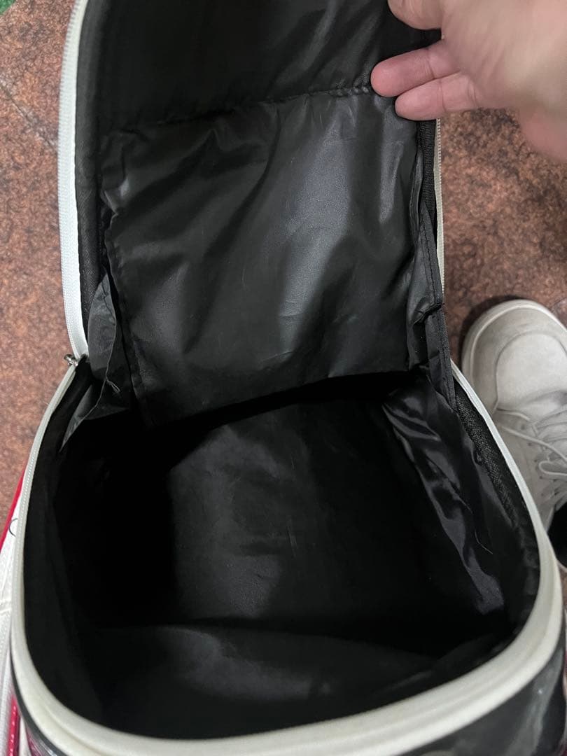 ルコック　ゴルフ　キャディーバッグ　ホワイト　メンズ