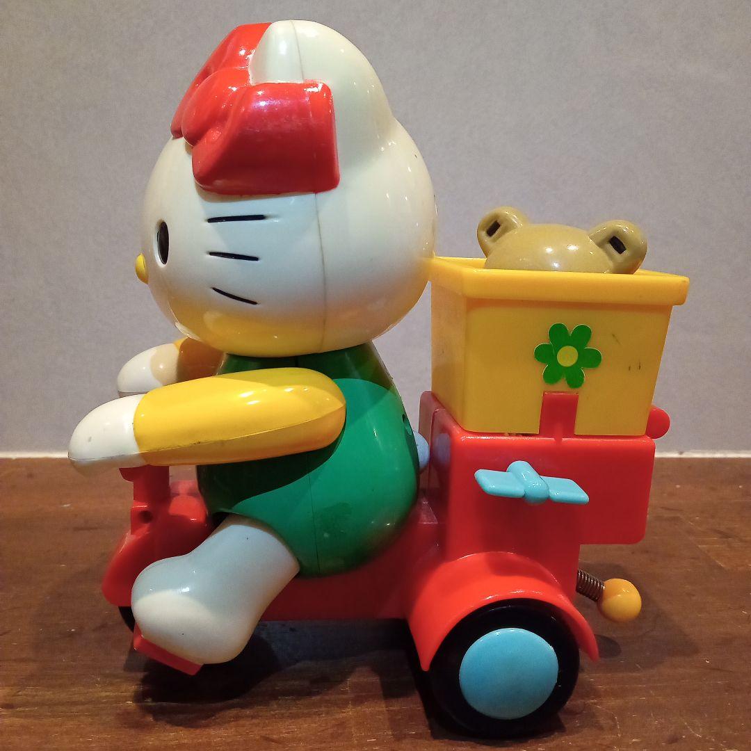 サンリオ ハローキティ なかよし三輪車 ゼンマイ おもちゃ 三輪車 希少
