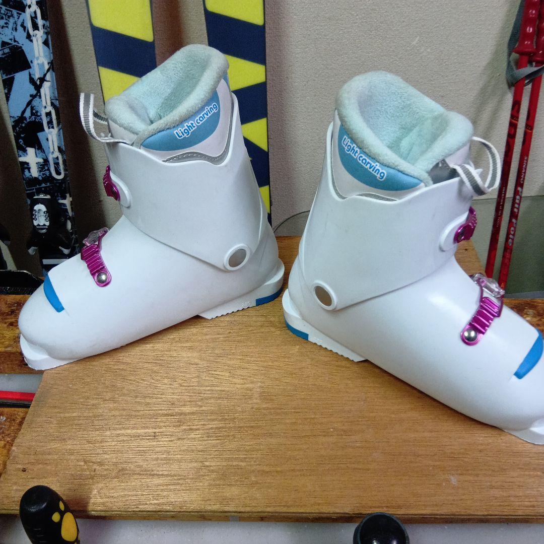 メンテナス済です 130cm/Rossignol スキーセット 靴24cm