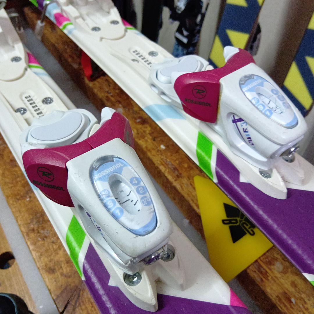 メンテナス済です 130cm/Rossignol スキーセット 靴24cm
