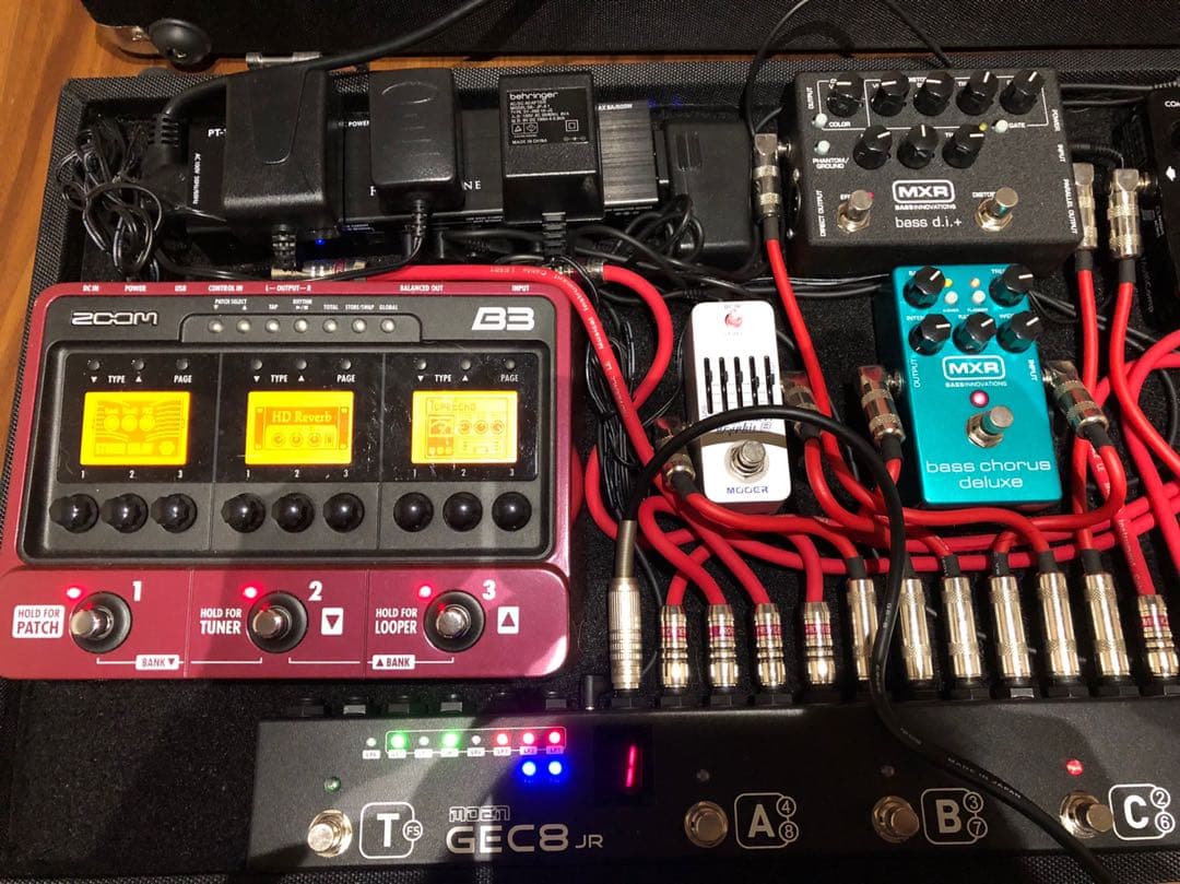 ベース エフェクターセット ケース付き