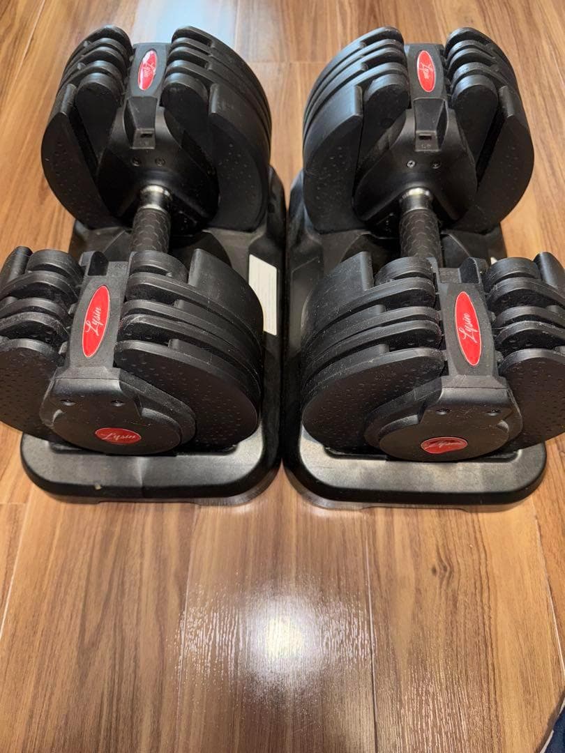 ② ライシン 可変式ダンベル 20kg [送料込]　（＊①と②の両方購入必須）