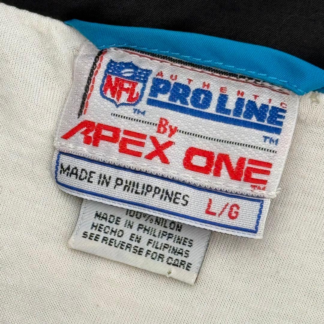 90s APEX NFL Carolina Panthers ナイロンジャケット