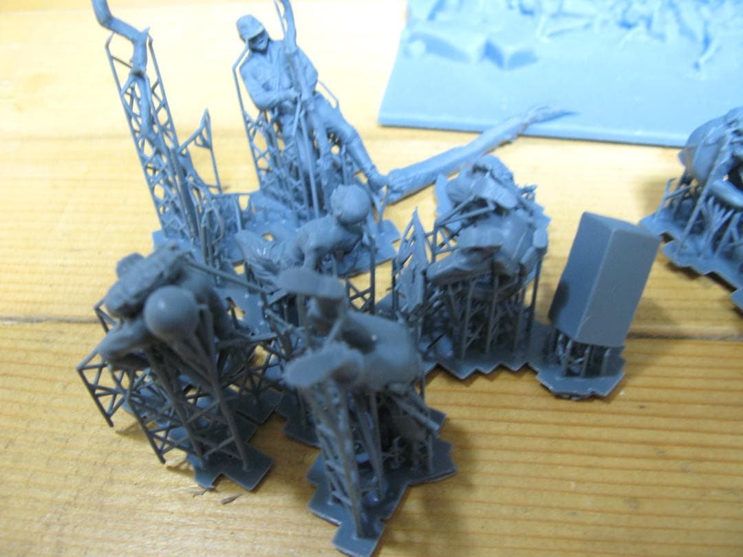 未使用 artejaol WW2 パシフィック ジオラマ シーン フルセット