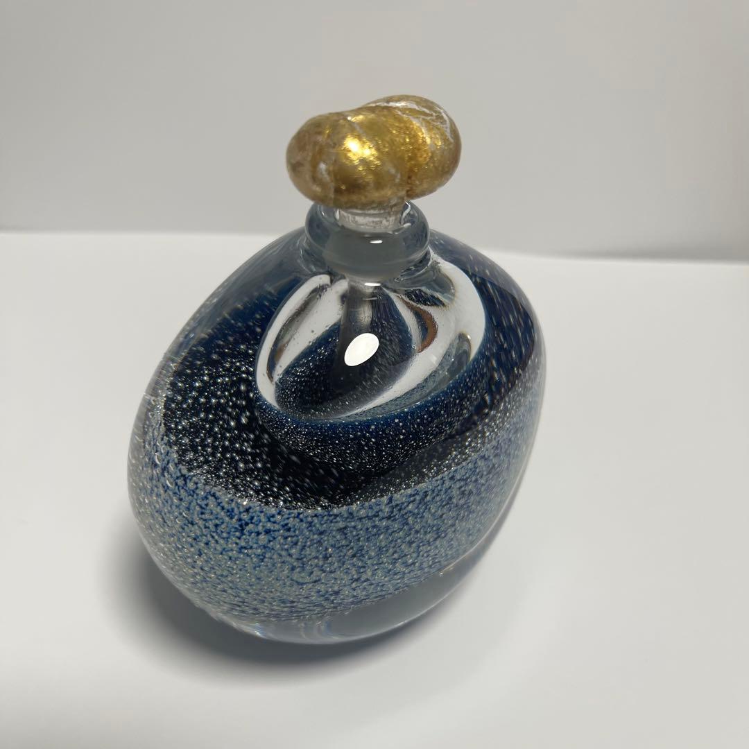 迫二郎作　楕円香水瓶