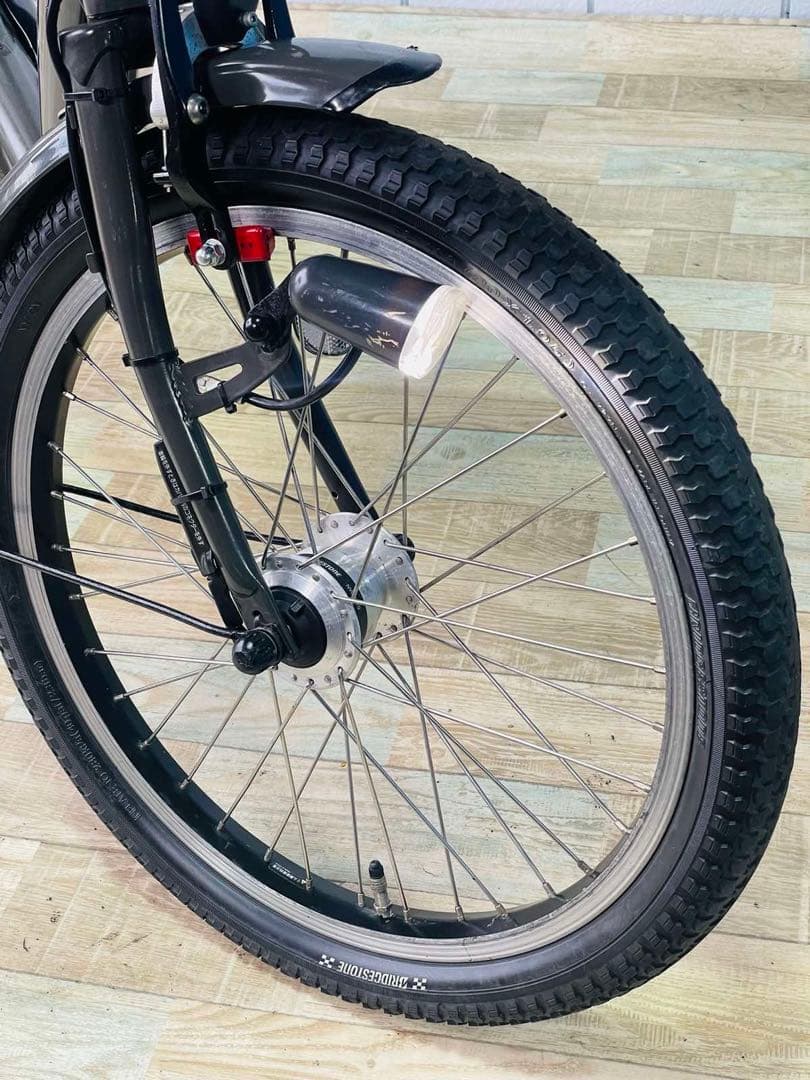 ★3234ブリヂストン8.9アンペア 20インチ子供乗せ電動アシスト自転車