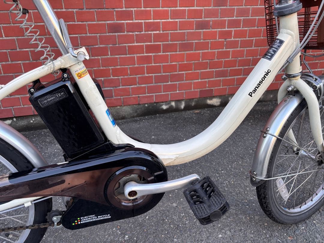 Panasonic 電動アシスト自転車 クリーム色