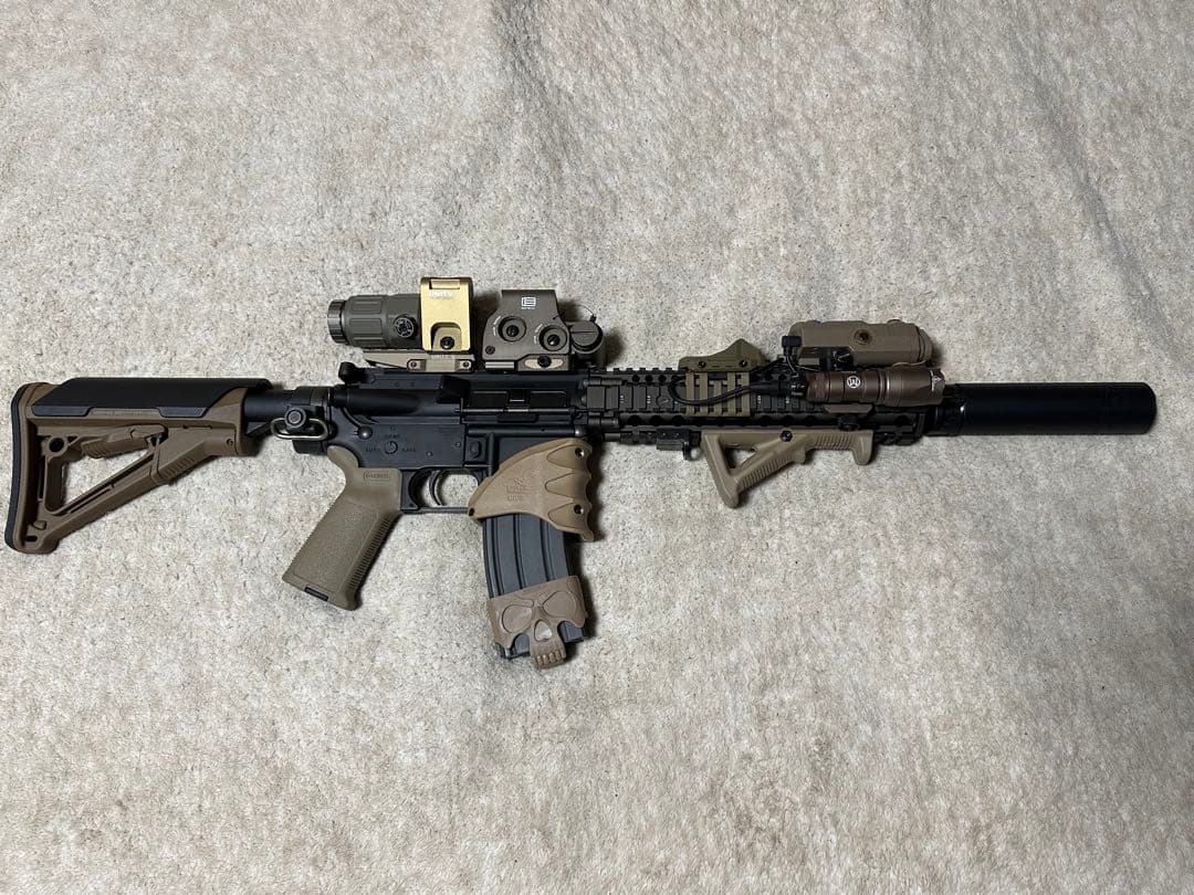 東京マルイ mk18 mod.1 ガスブローバック カスタム付 属品多数