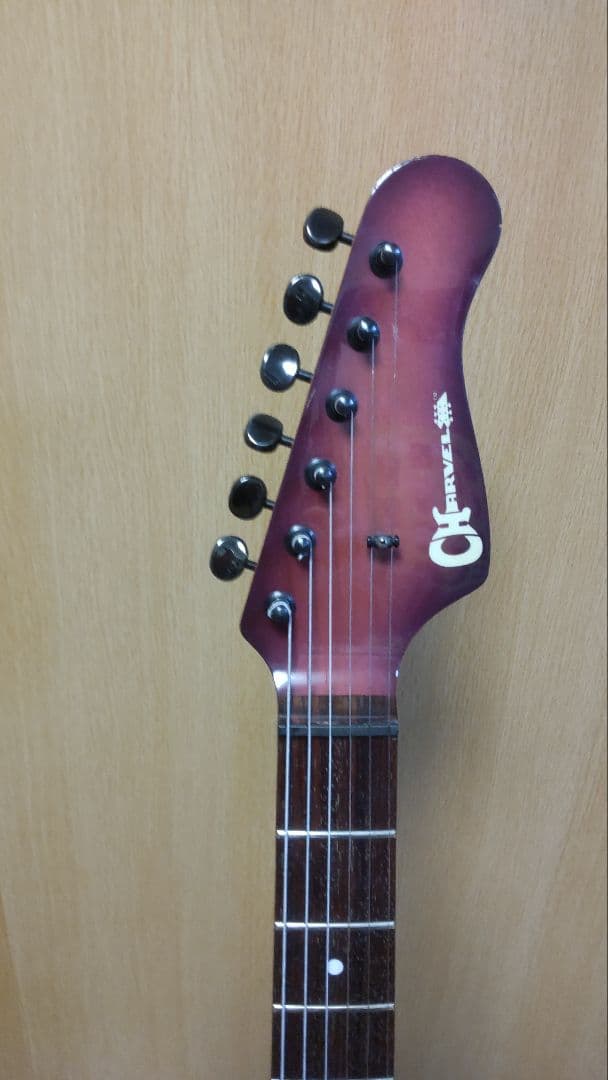 【ジャンク品】Charvel エレキギター パープル