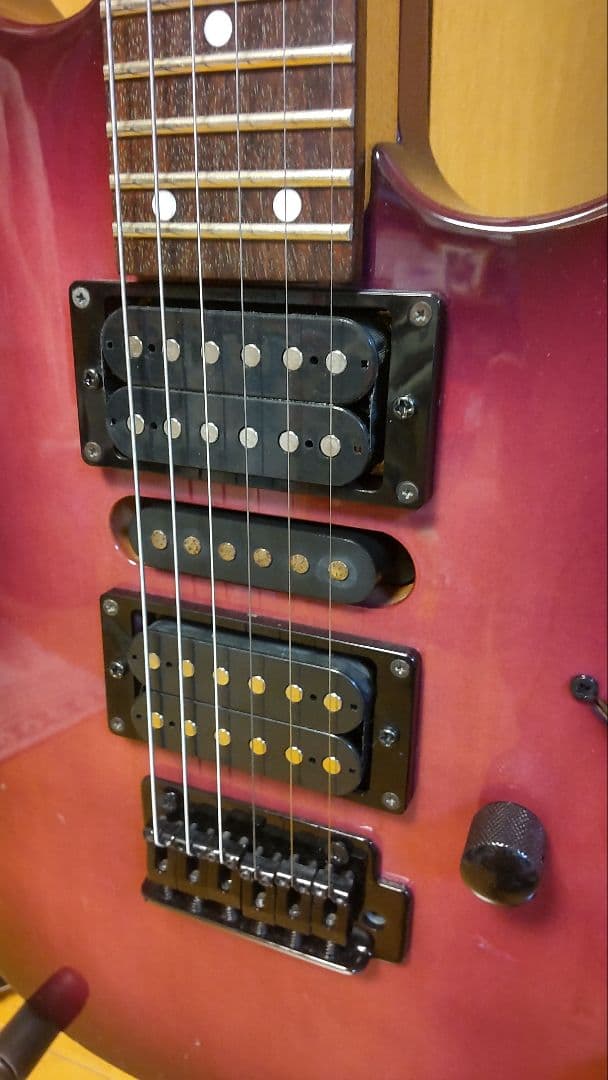 【ジャンク品】Charvel エレキギター パープル