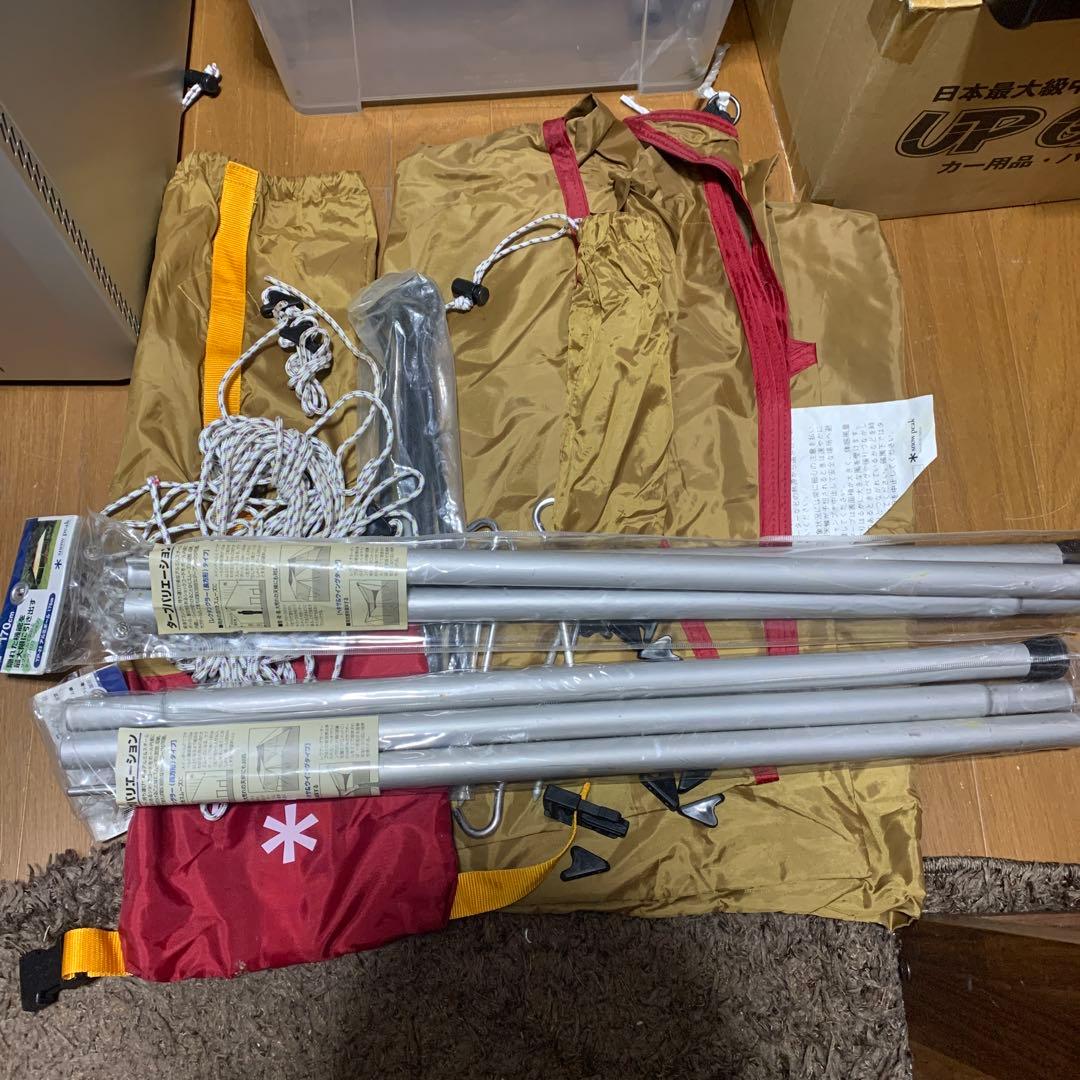  peak タープ　STP-361 アルミポール　TP-22 2本