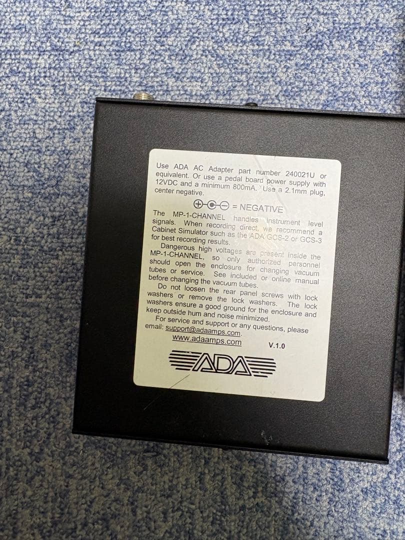 ADA MP-1 CHANNEL プリアンプ