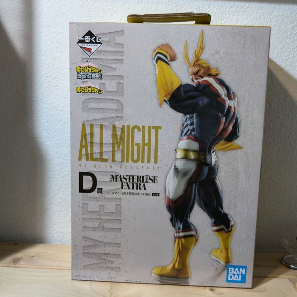 【未開封】ヒロアカ 一番くじ Begin the HERO! d賞 オールマイト