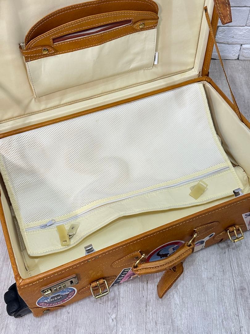 【東京都23区配送無料】スーツケース　旅行　トラベル　キャリーケース　ビンテージ