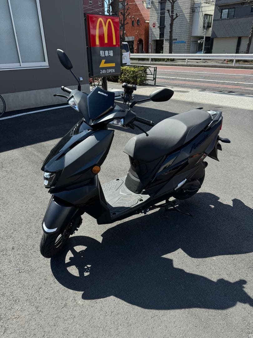 Suzuki Avenis 125- 2023、mileage 1,900km