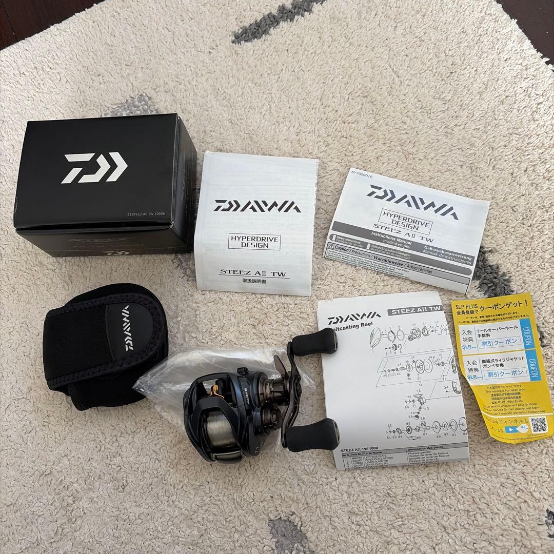 DAIWA 23STEEZ AII TW 1000H ベイトリール