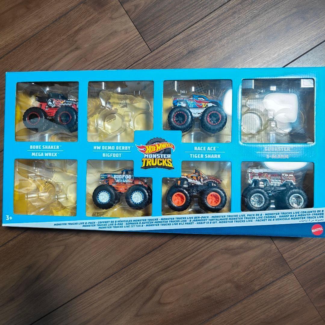 【新品未使用】ホットウィール モンスターカー モンスタートラック ５台セット