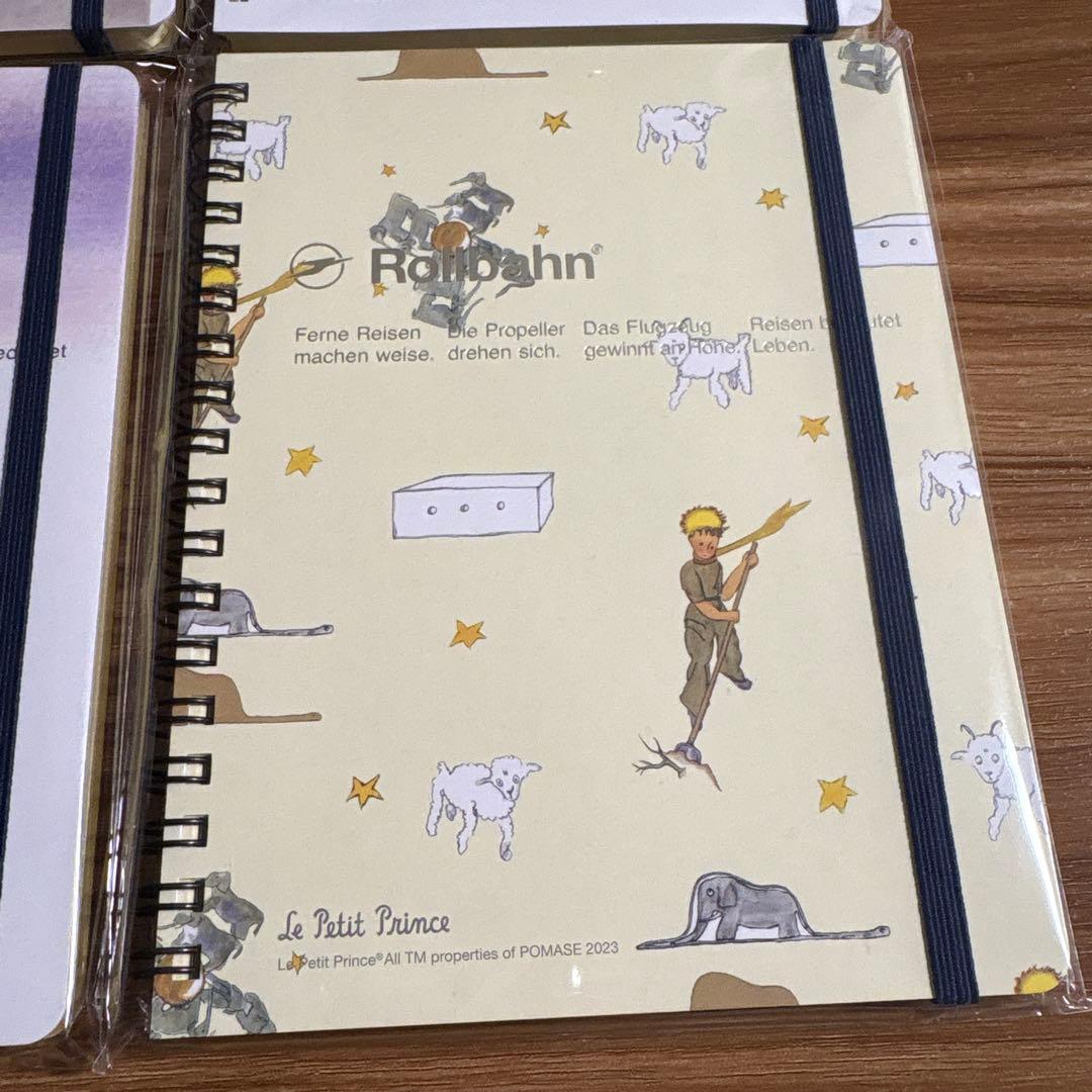 ロルバーン　星の王子さま　ポケット付メモL コンプリート