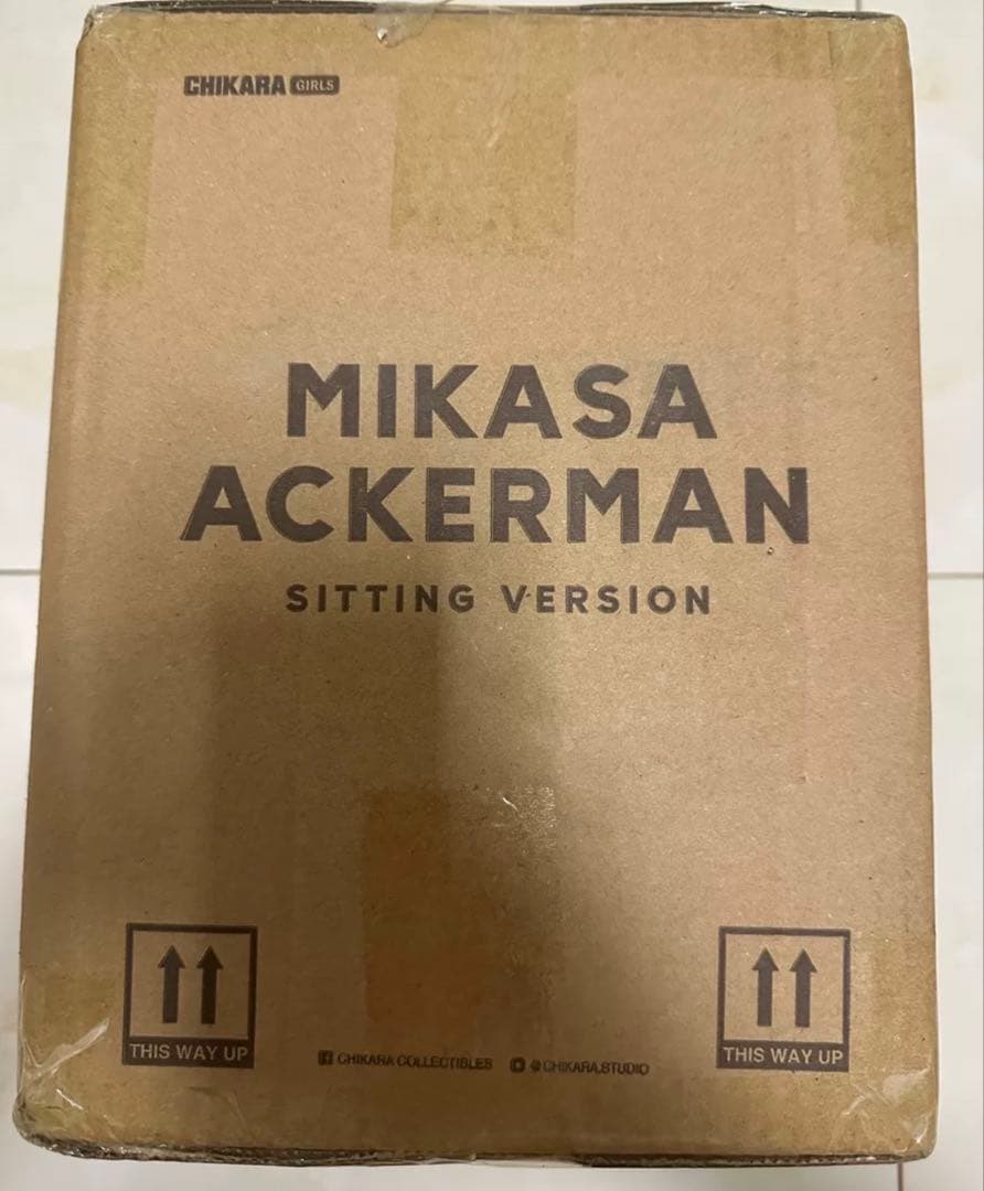 進撃の巨人 ミカサ・アッカーマン ガレージキット ガレキ スタチュー①②