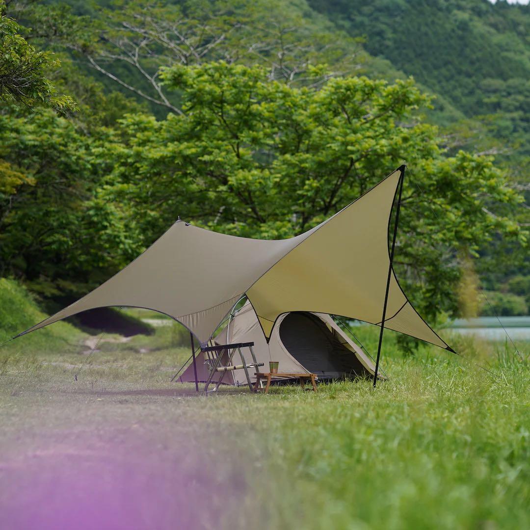 【1回使用】Pre Tents プレテント Lost Coast Brown