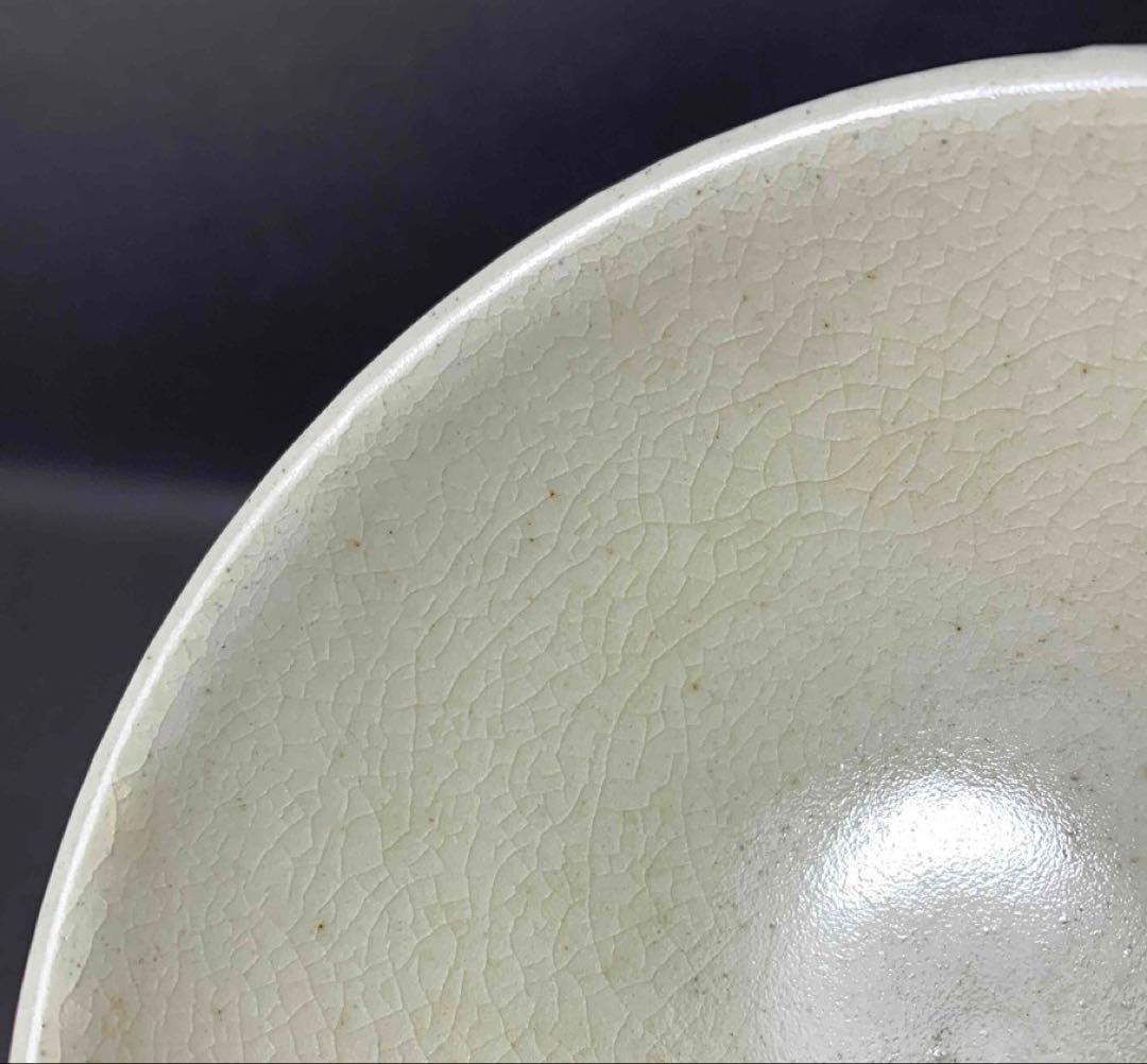 中国 無地蓮弁碗　f2250220